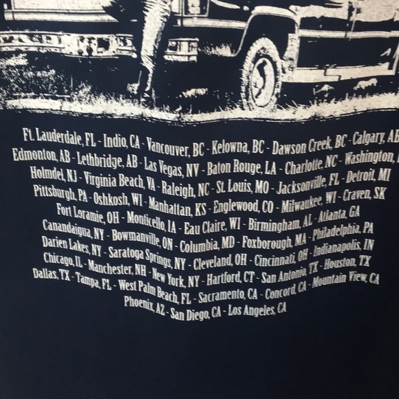 👗5/$25👗Luke Bryan Tour 2014 Tshirt Sz L - Picture 4 of 7